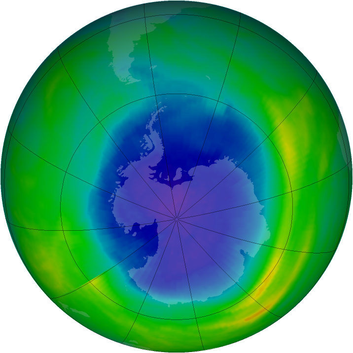 Ozone Map 1984-10-03